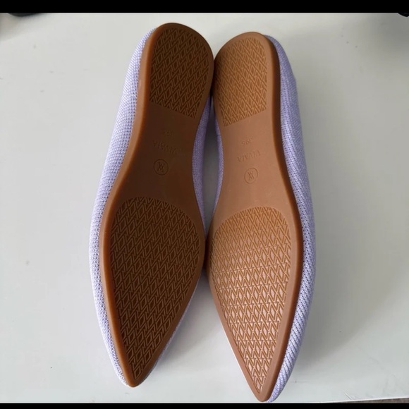 Vivaia Pointed-Toe Ballet Flats (Aria 5°) in Lavender size 39.5 or US 8.5 - Picture 9 of 12